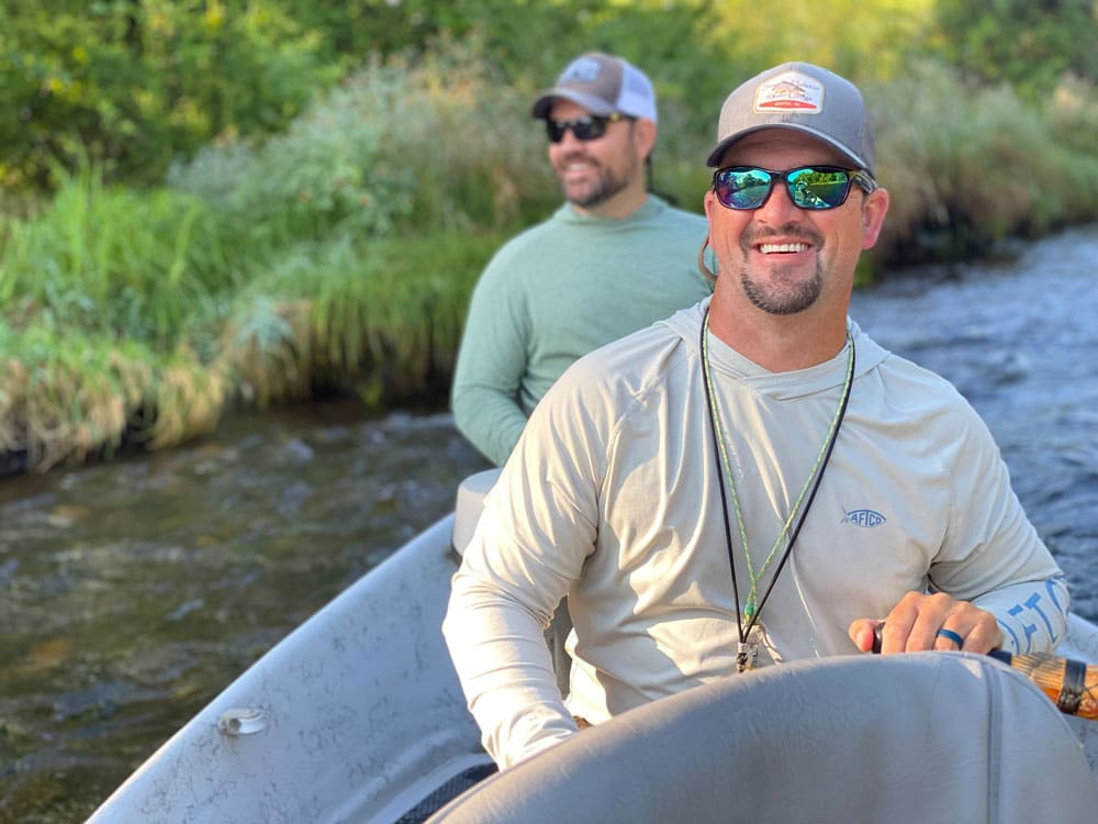 Preston Vance Leading Guided Fly Fishing Tour